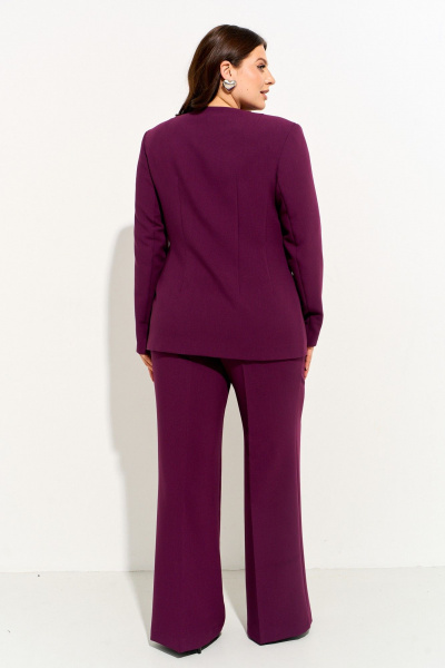 Брюки, жакет IVA 1850 винный - фото 12