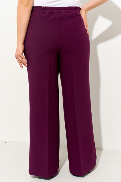 Брюки, жакет IVA 1850 винный - фото 9
