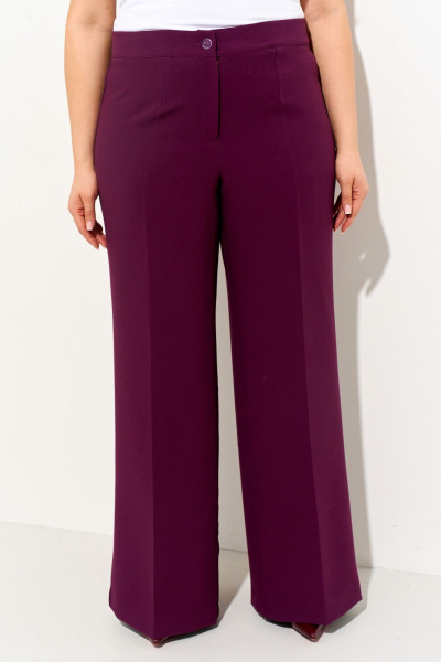 Брюки, жакет IVA 1850 винный - фото 8