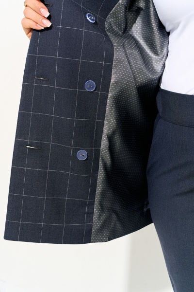 Брюки, жакет IVA 1829 серый - фото 6