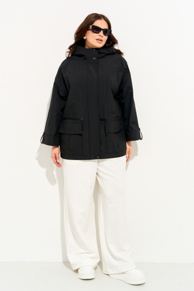 Куртка IVA 1713 черный - фото 6