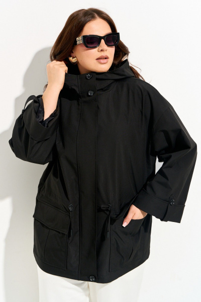 Куртка IVA 1713 черный - фото 3