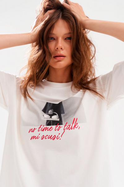 Футболка 10DENCY 23546 молочный - фото 6