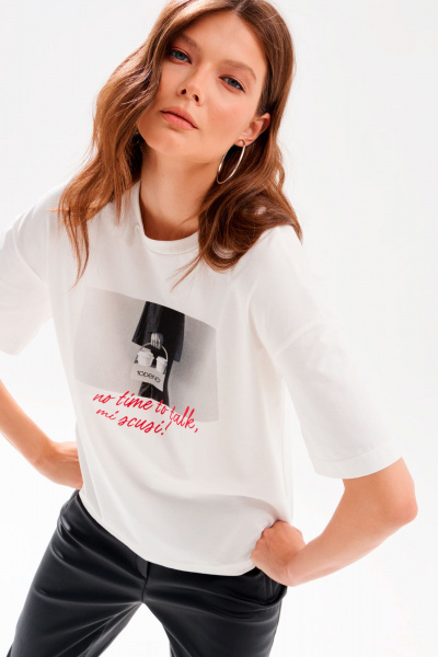 Футболка 10DENCY 23546 молочный - фото 5