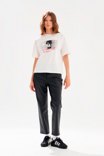 Футболка 10DENCY 23546 молочный - фото 2