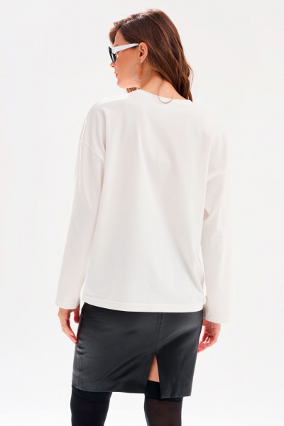 Джемпер 10DENCY 23548 молочный - фото 6