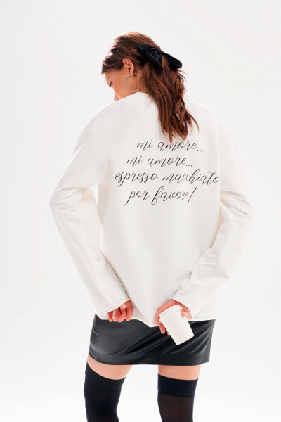 Джемпер 10DENCY 23619 молочный - фото 2