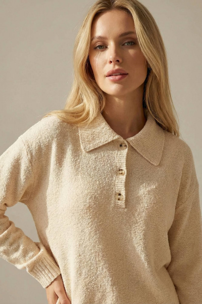 Джемпер Belange 3638 экрю - фото 7