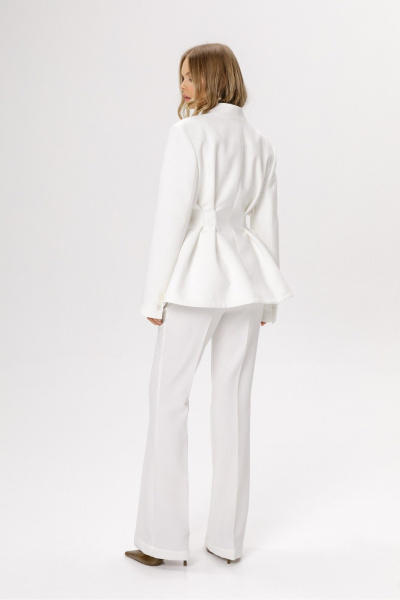 Брюки, жакет PiRS 6341 белый - фото 6