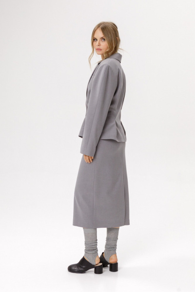 Жакет PiRS 6527 серый - фото 7