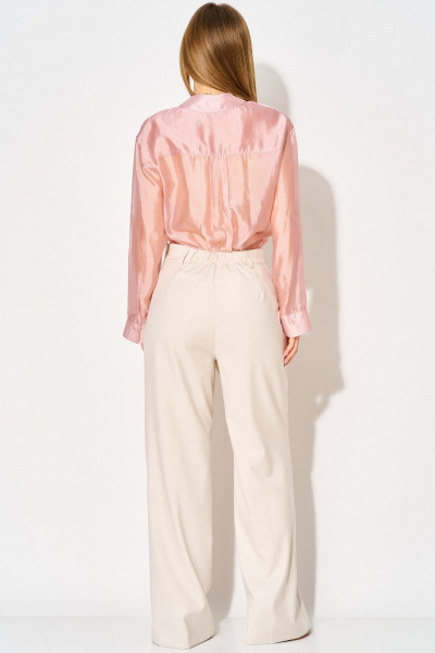 Блуза Laikony L-382-1 пыльная_роза - фото 7