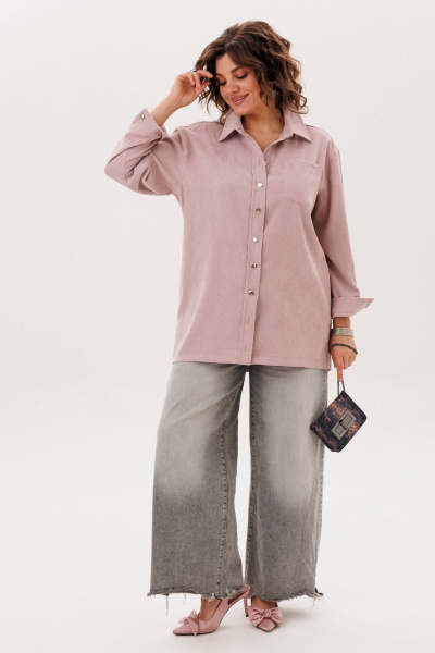 Рубашка Anelli 1819 личи - фото 4