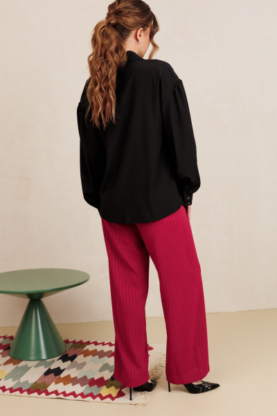 Блуза AMORI 6500 черный - фото 6