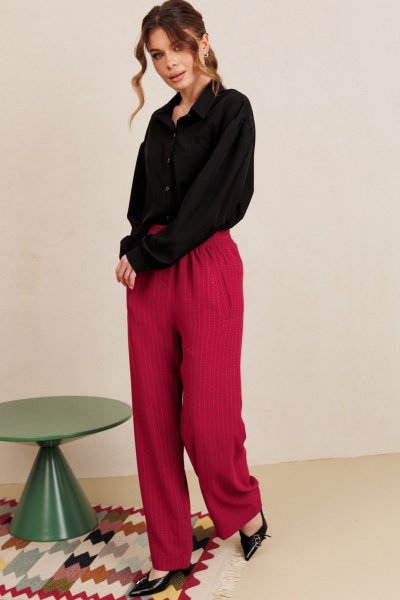 Блуза AMORI 6500 черный - фото 4