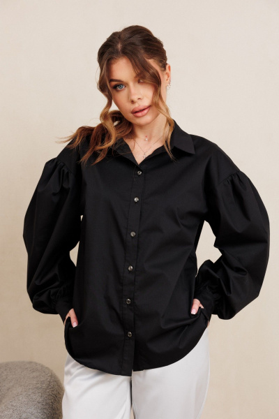 Блуза AMORI 6501 черный - фото 1