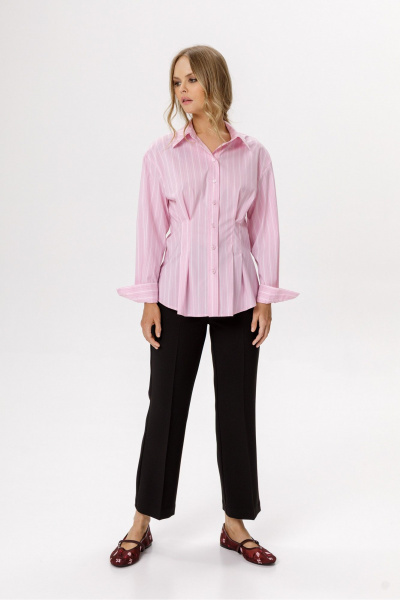 Рубашка PiRS 6556 розовый - фото 3