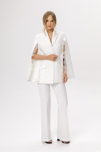 Брюки, жакет PiRS 6585 белый - фото 1