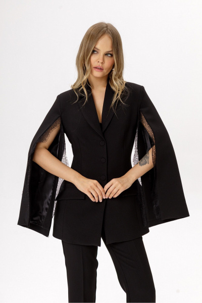 Жакет PiRS 6586 черный - фото 2