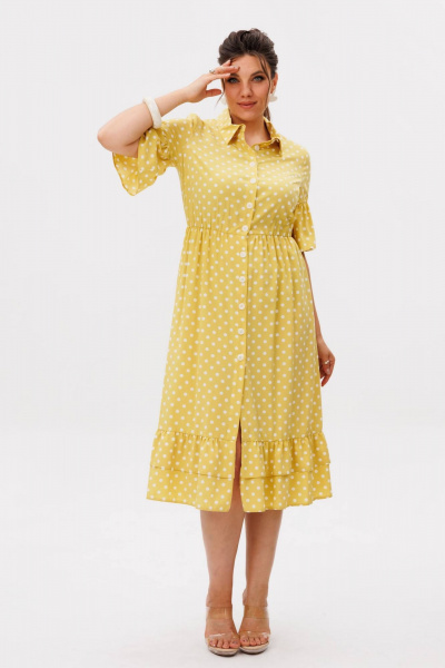 Платье Anelli 1555 солнечное - фото 9