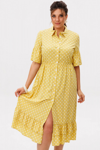 Платье Anelli 1555 солнечное - фото 7