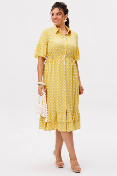 Платье Anelli 1555 солнечное - фото 6