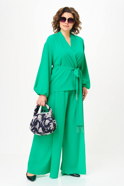 Блуза, брюки Anastasia 1063.1 нефрит - фото 7