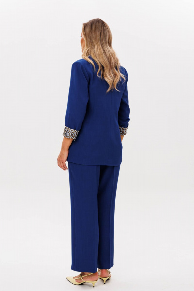 Брюки, жакет Anastasia 1155.4 темно-синий - фото 7