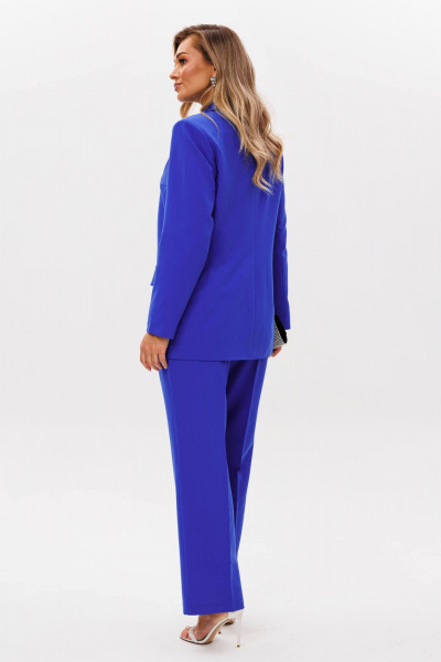 Брюки, жакет Anastasia 1155.4 ультрамарин - фото 7