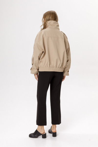 Тренч PiRS 6629 бежевый - фото 6