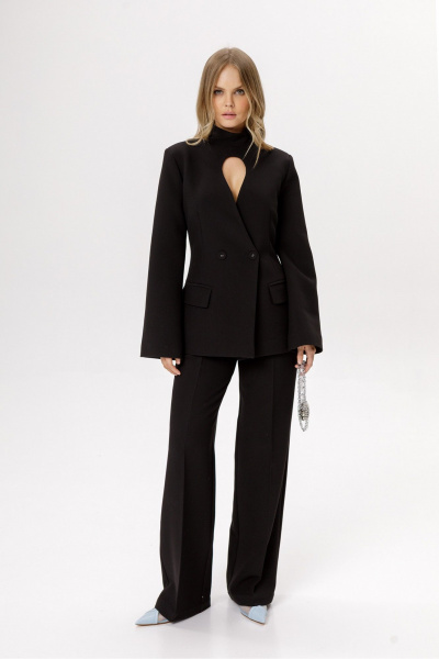 Жакет PiRS 6646 черный - фото 6