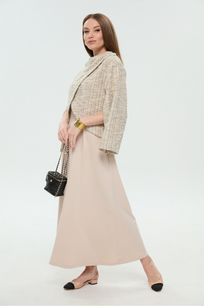 Джемпер NikVa 1016-5 песочный - фото 3