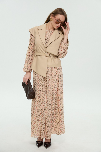 Жилет NikVa 1019-4 крем-брюле - фото 8