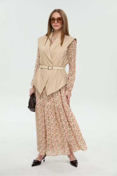 Жилет NikVa 1027-5 крем-брюле - фото 9