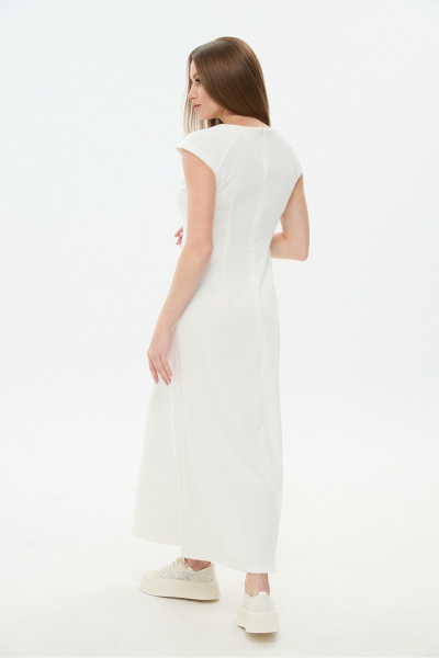 Платье NikVa 1034-1 молоко - фото 7