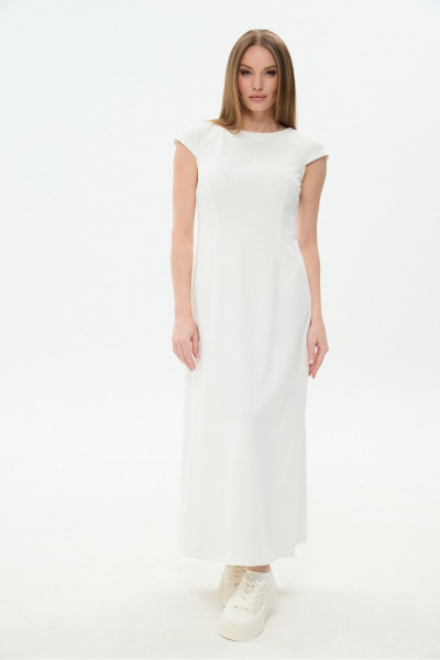 Джемпер, платье NikVa 1035-2 песочный и молоко - фото 7