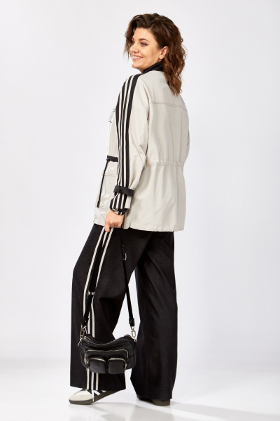 Брюки, куртка Lady Secret 25228 платиновый-черный - фото 7