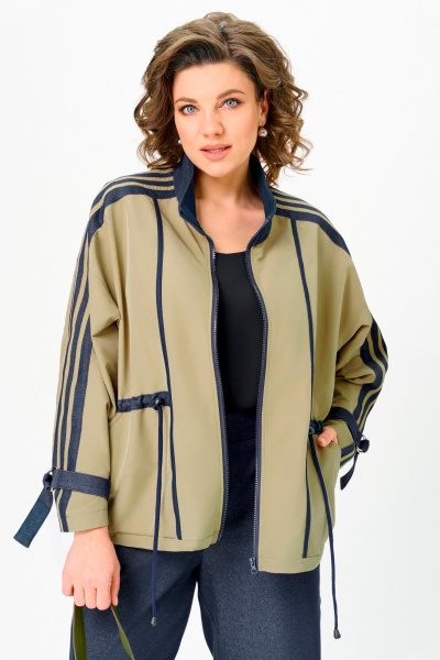 Брюки, ветровка Lady Secret 26232 хаки-синий - фото 5