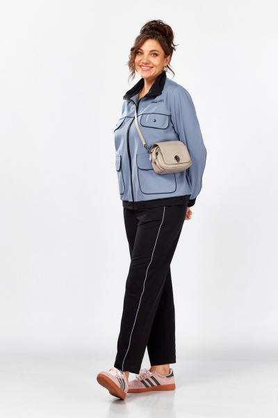 Брюки, джемпер Lady Secret 2981.1 голубой-черный - фото 6