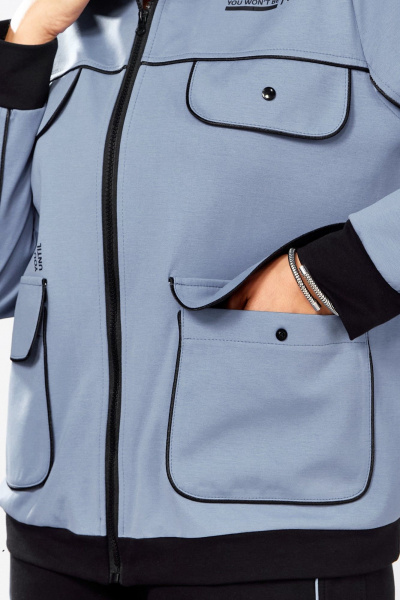 Брюки, джемпер Lady Secret 2981.1 голубой-черный - фото 4