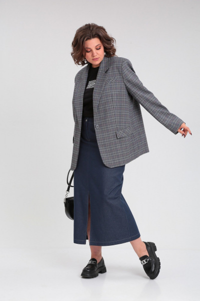 Жакет Lady Secret 0221 клетка - фото 2