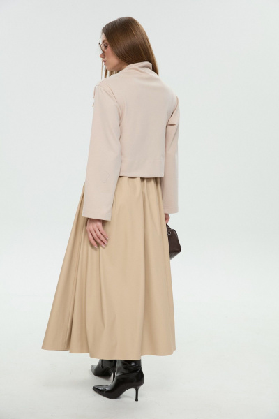 Платье NikVa 924-13 капучино - фото 12