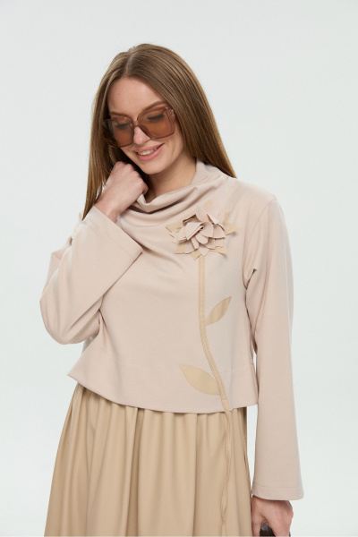 Платье NikVa 924-13 капучино - фото 9