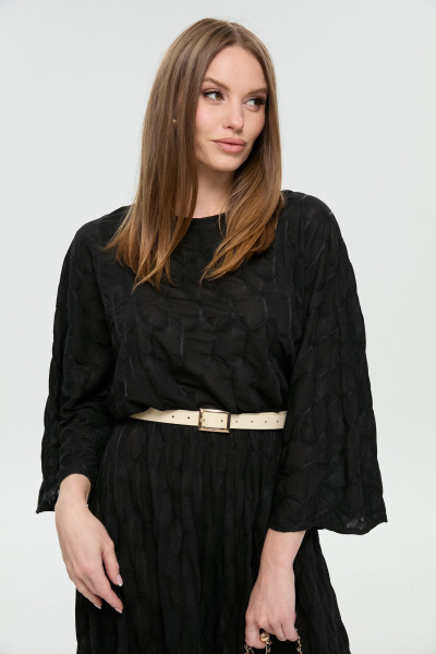 Платье NikVa 963-2 чёрный - фото 10