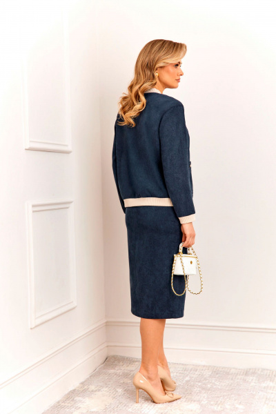 Брюки, бомбер AGATTI 5993 синий - фото 4