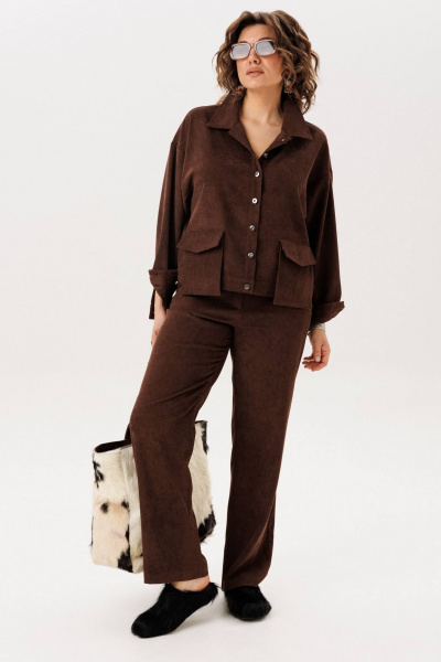 Брюки Anelli 1815 макадамия - фото 9