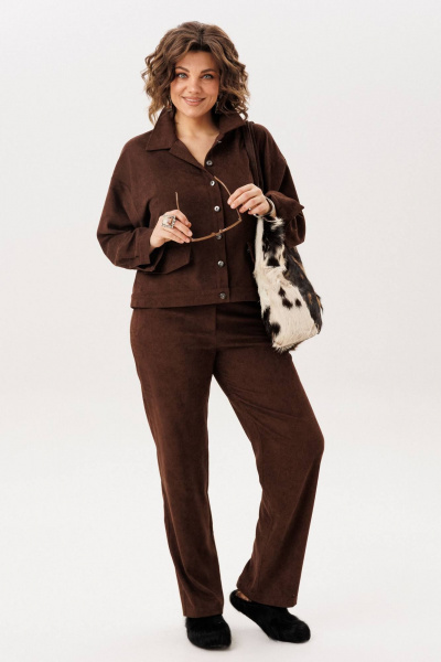 Брюки Anelli 1815 макадамия - фото 8