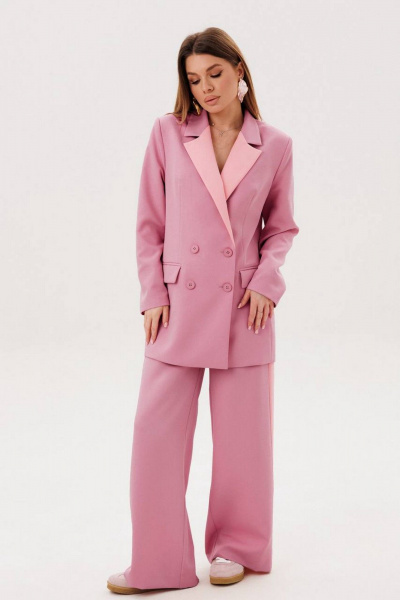 Брюки Ambera Style 1144 пудра - фото 4