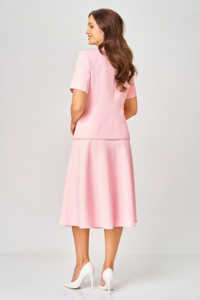 Жакет, юбка LeNata 20505 розовый - фото 4