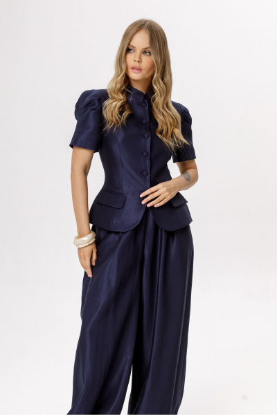 Жакет PiRS 6670 синий - фото 5