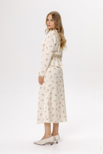 Блуза PiRS 6681 сливочный - фото 6